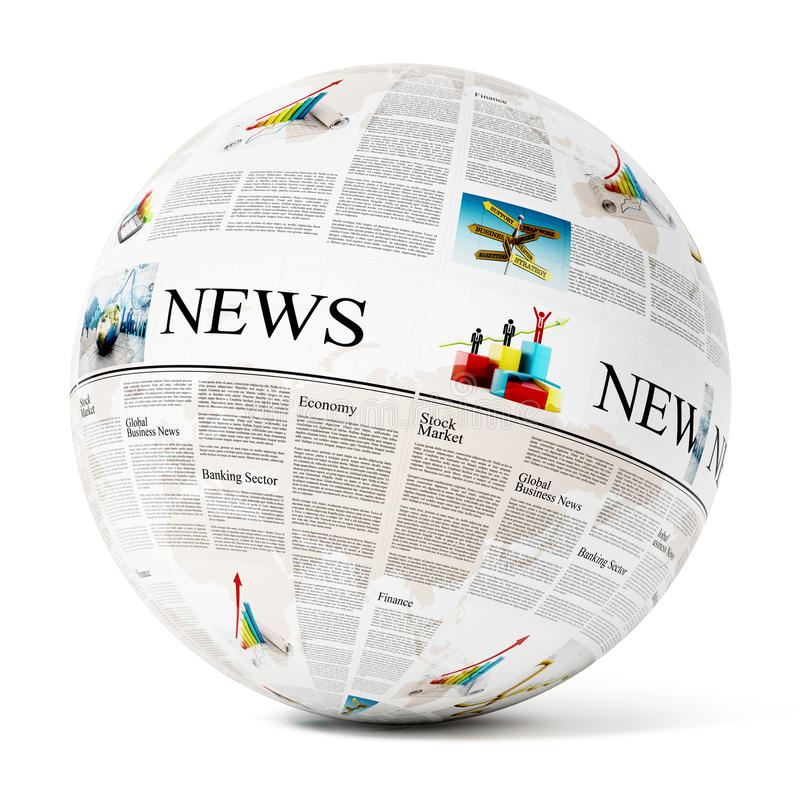 News and globe